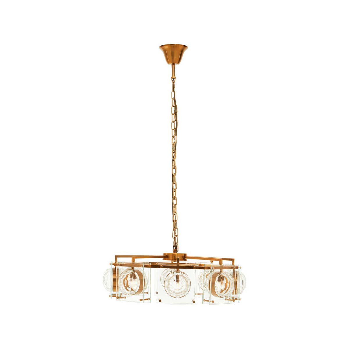 Kensington Townhouse 8 Bulb Pendant Light