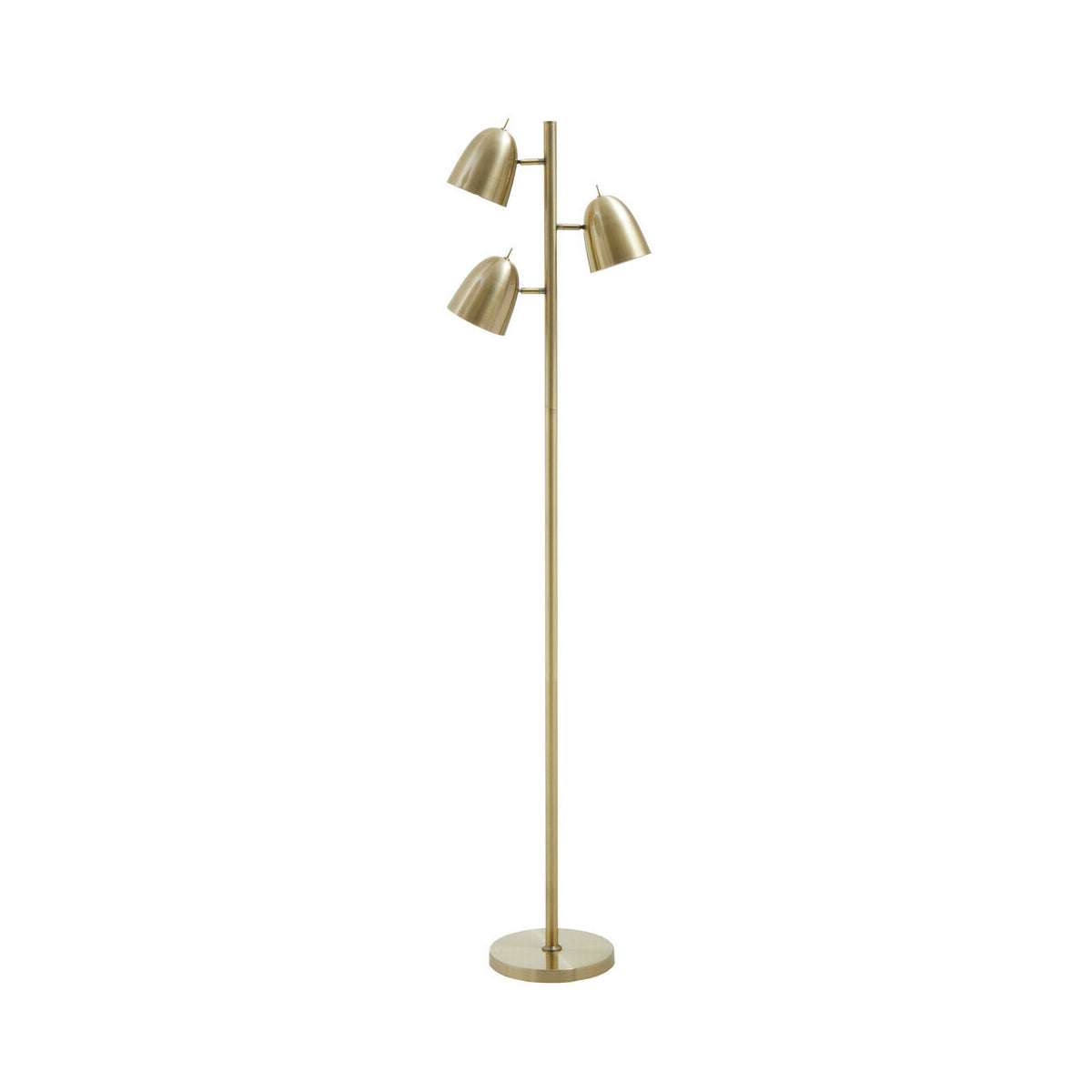 Newton Brass Finish Floor Lamp
