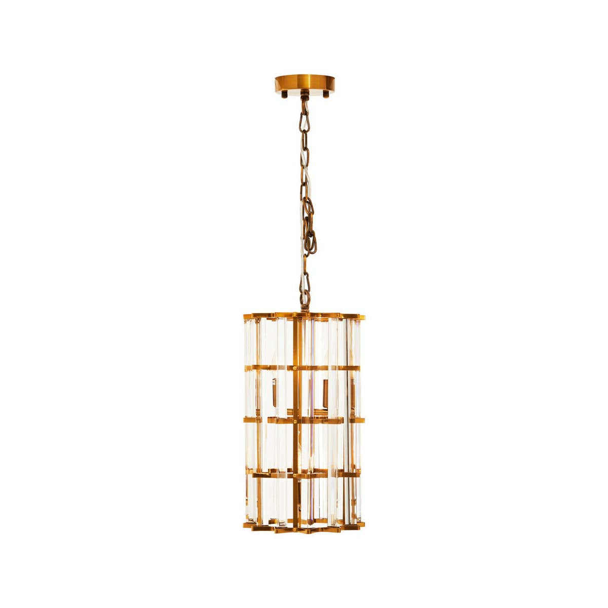 Karli Brass Finish Small Vertical Light