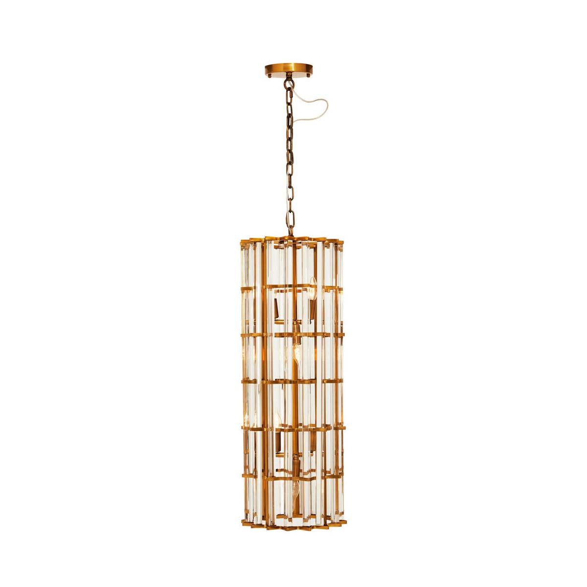 Karli Brass Finish Vertical Light