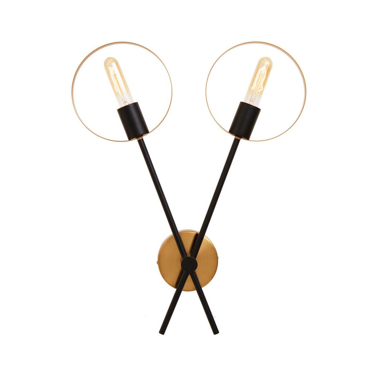 Trieste Two Bulb Ring Wall Light