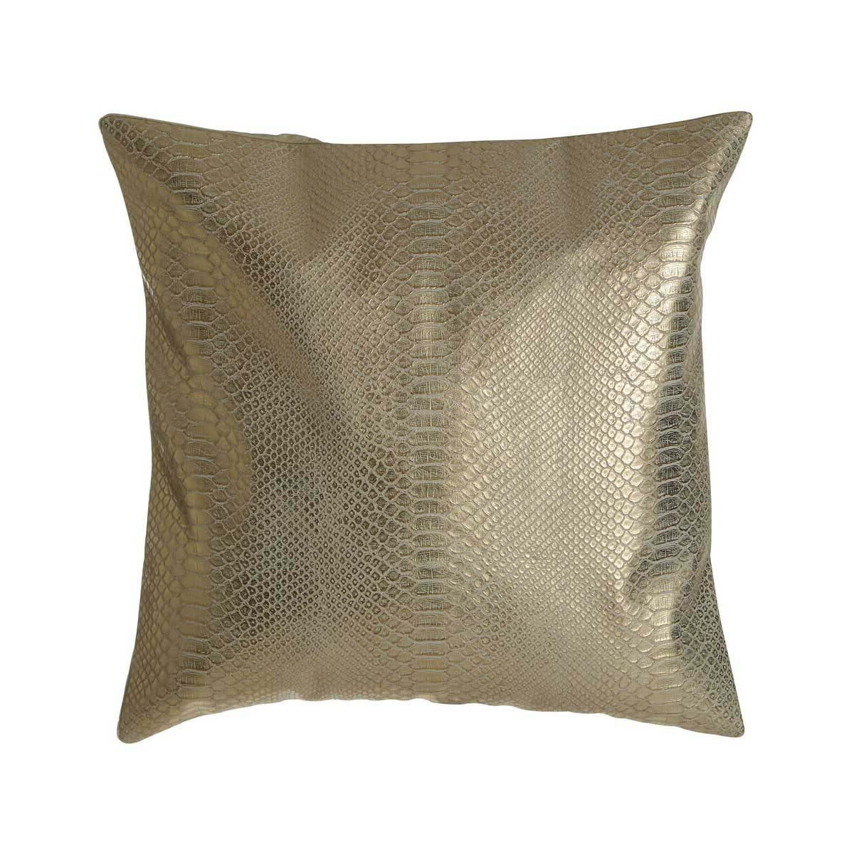 Bosie Kensington Townhouse Gold Snake Effect Cushion