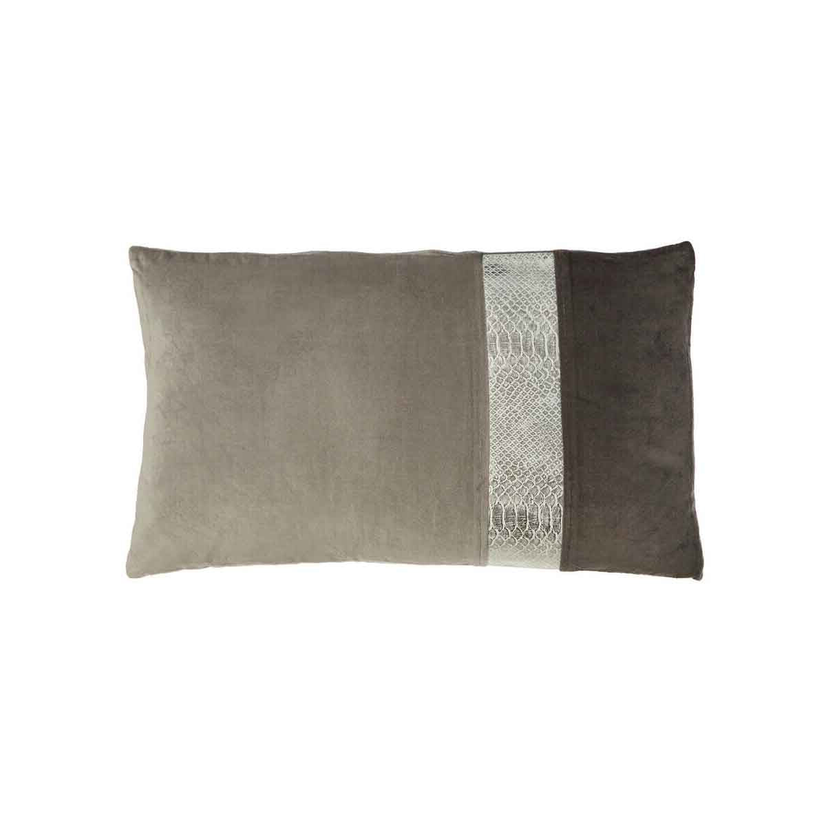 Bosie Kensington Townhouse Grey Rectangular Cushion