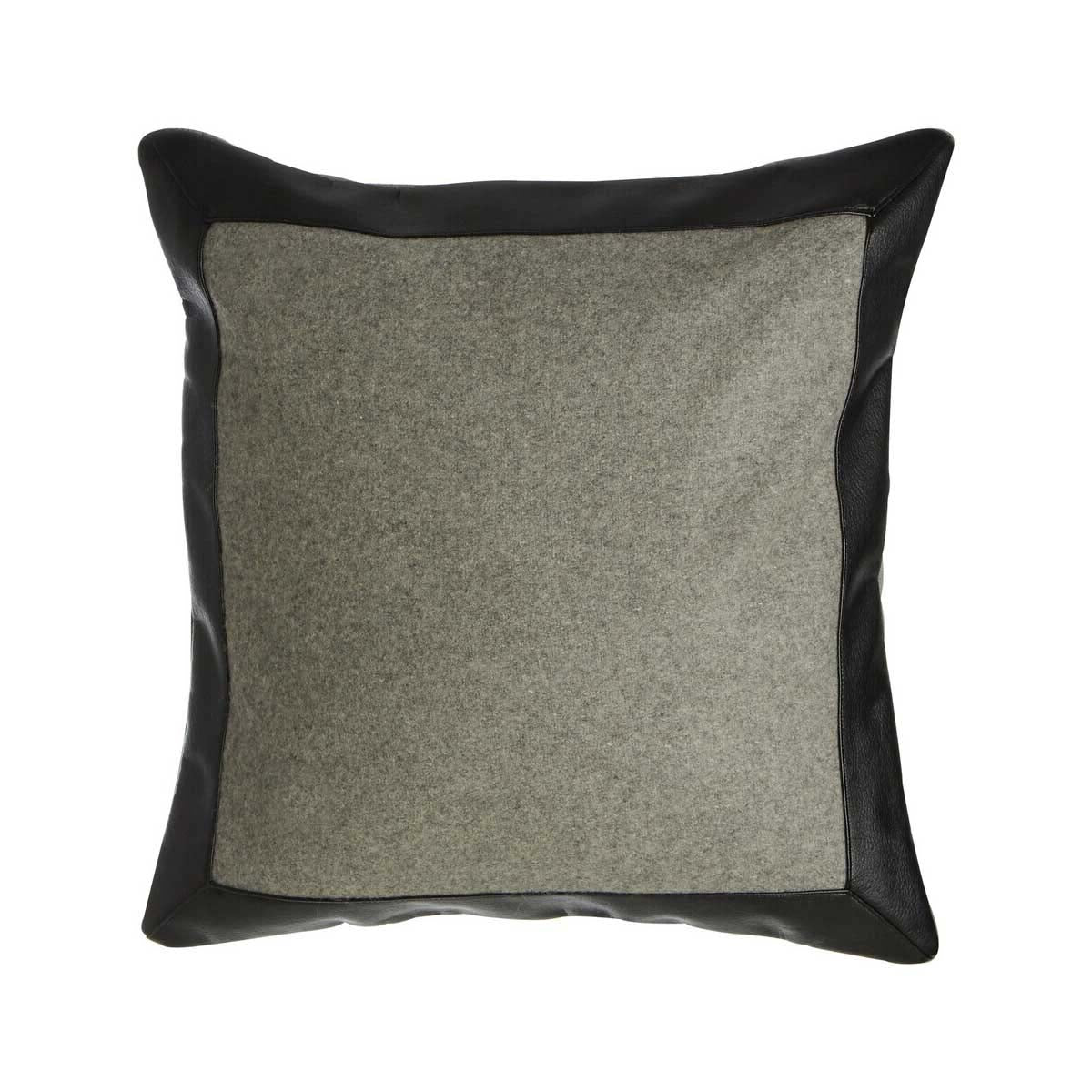 Bosie Hampstead Grey And Black Cushion.