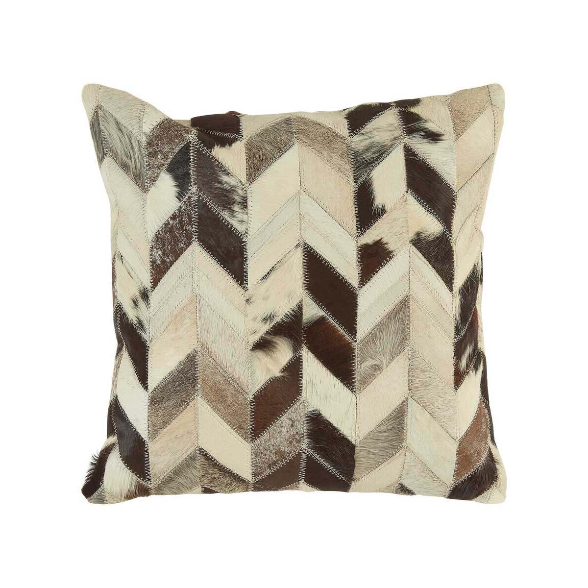 Bosie Safira Black And White Patchwork Cushion Cover