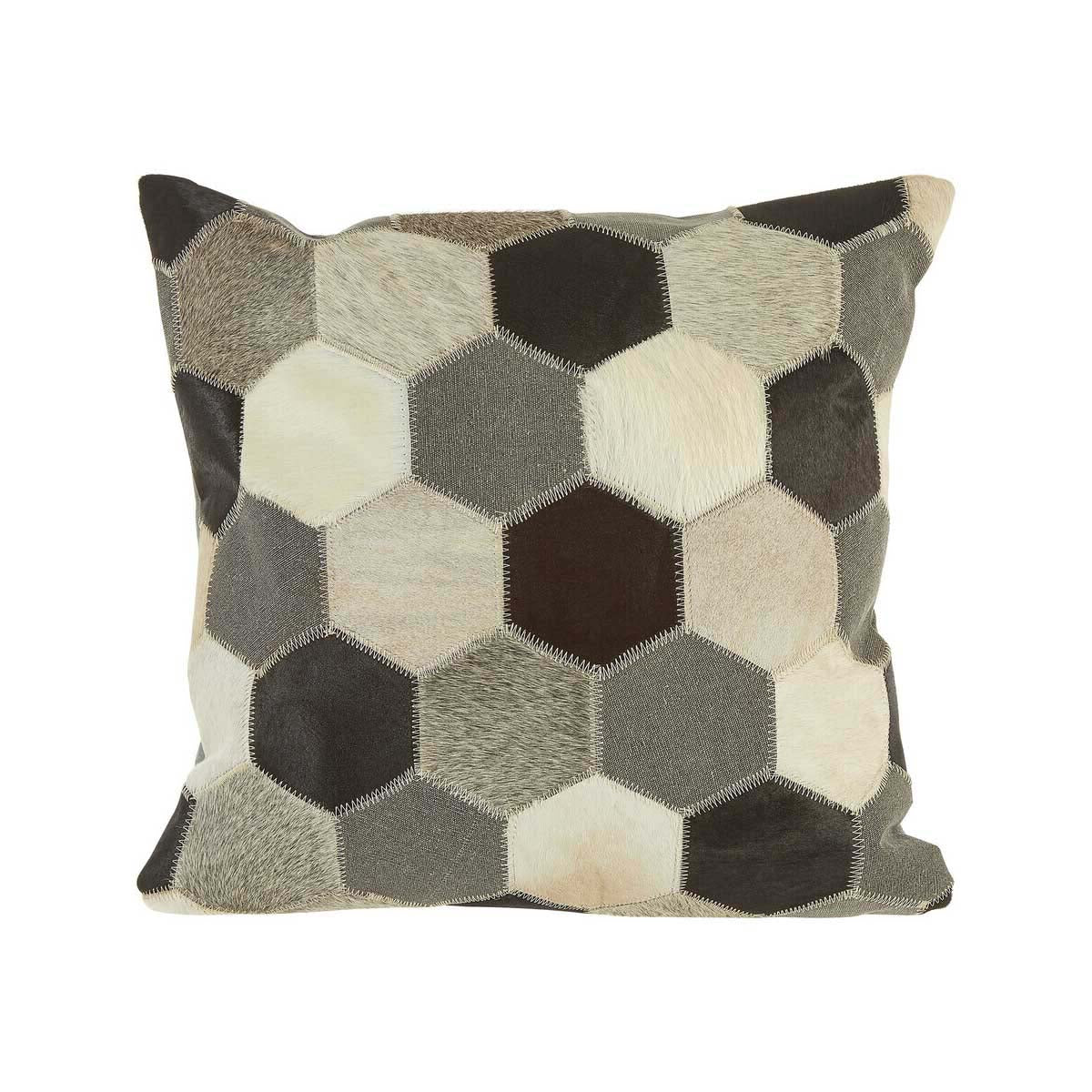 Bosie Safira Black And White And Grey Cushion Cover