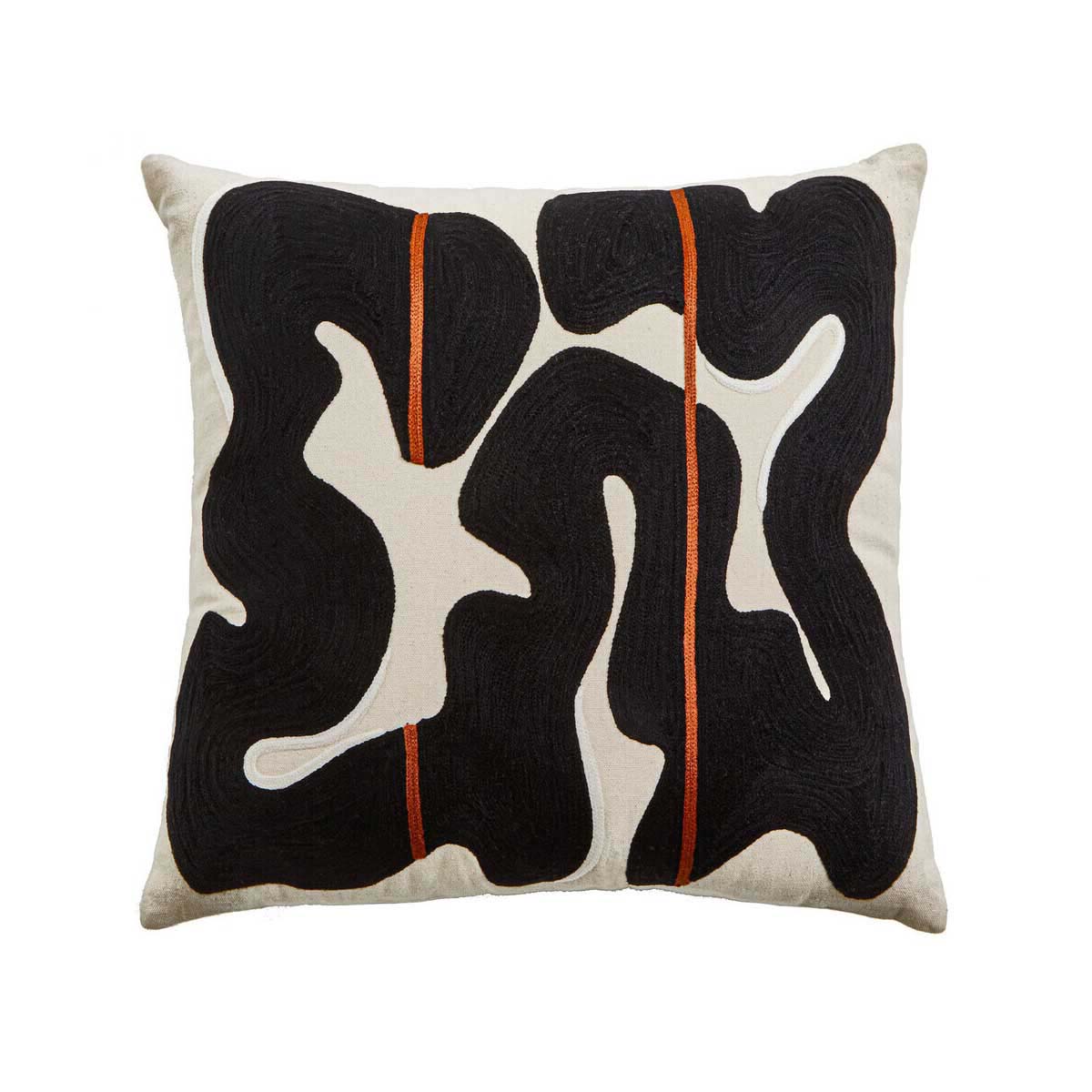 Bosie Ozella Black And Beige Cushion