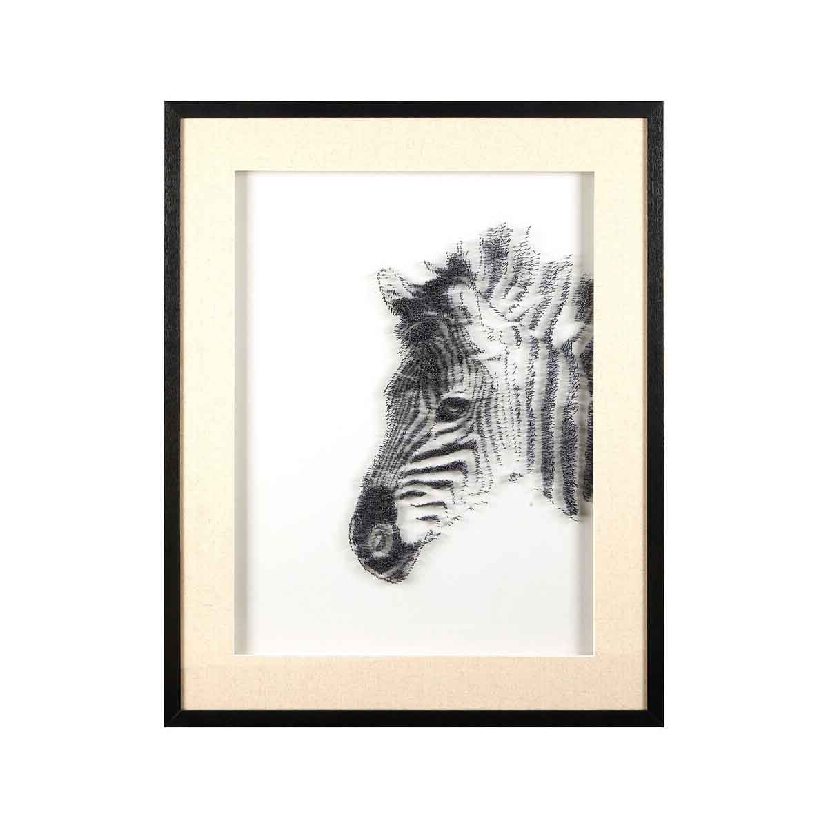 Modello Zebra Sculpture Wall Art