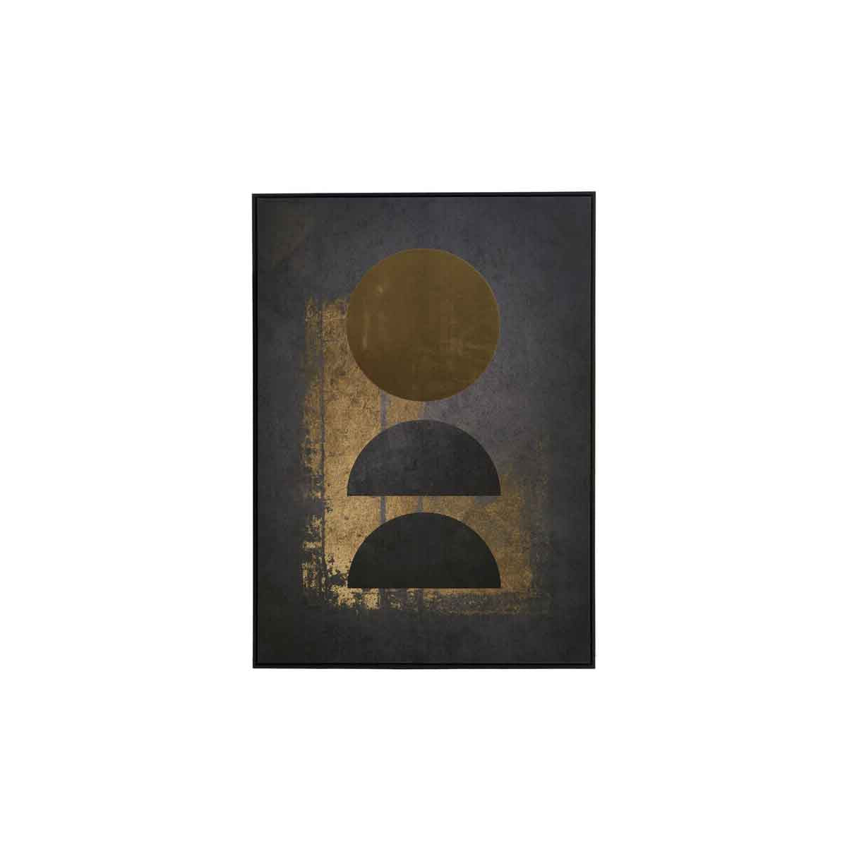 Astratto Gold Foil Canvas Wall Art