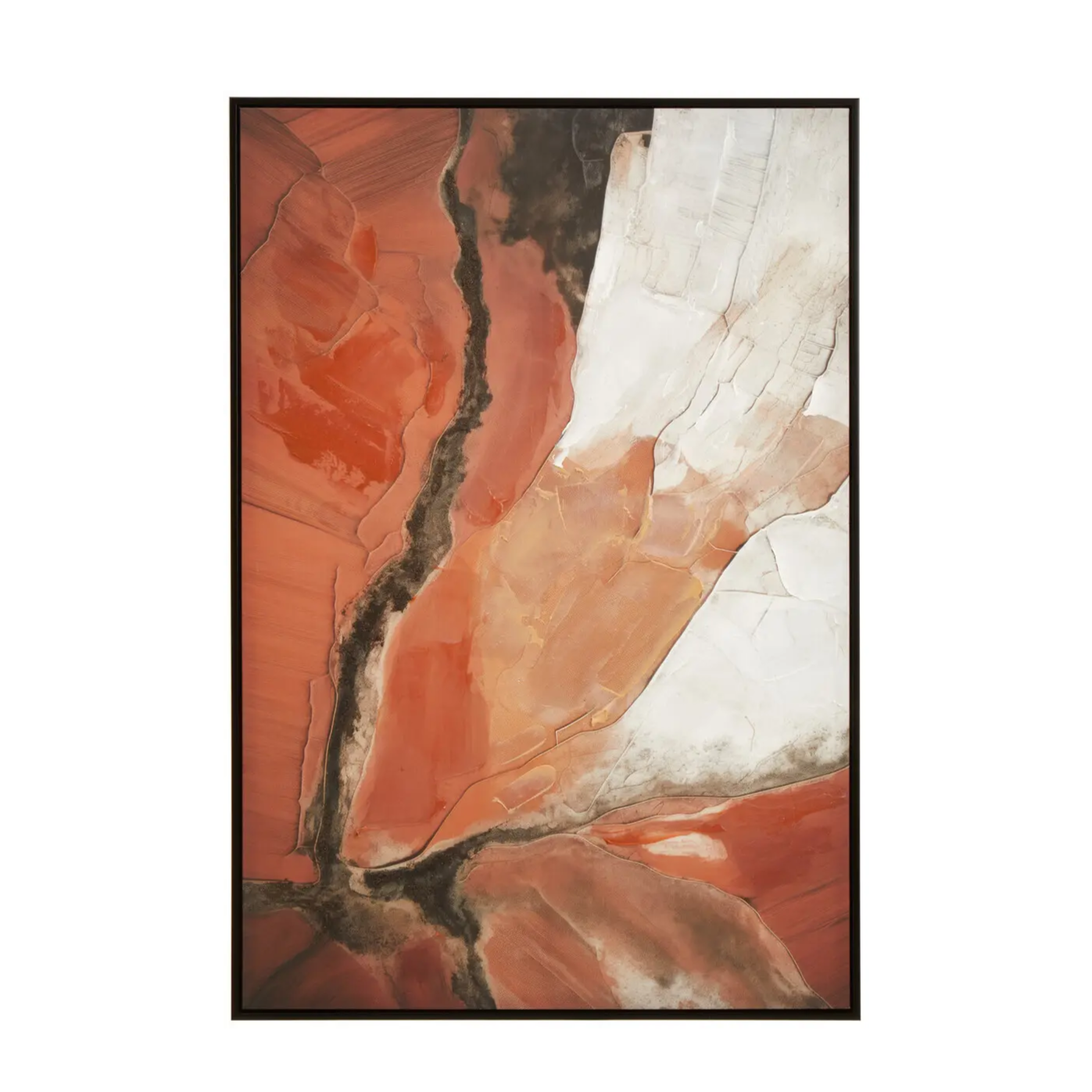 Astratto Multi Colour Abstract Textured Wall Art