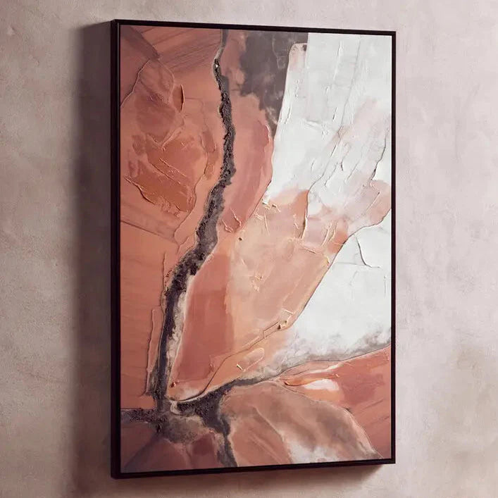 Astratto Multi Colour Abstract Textured Wall Art