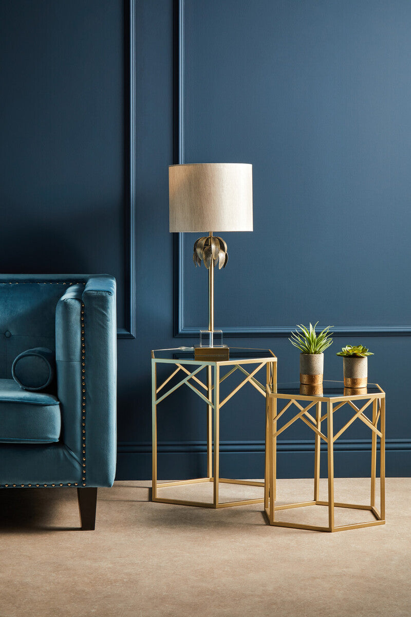 Avantis Set Of 2 Hexagonal Side Tables