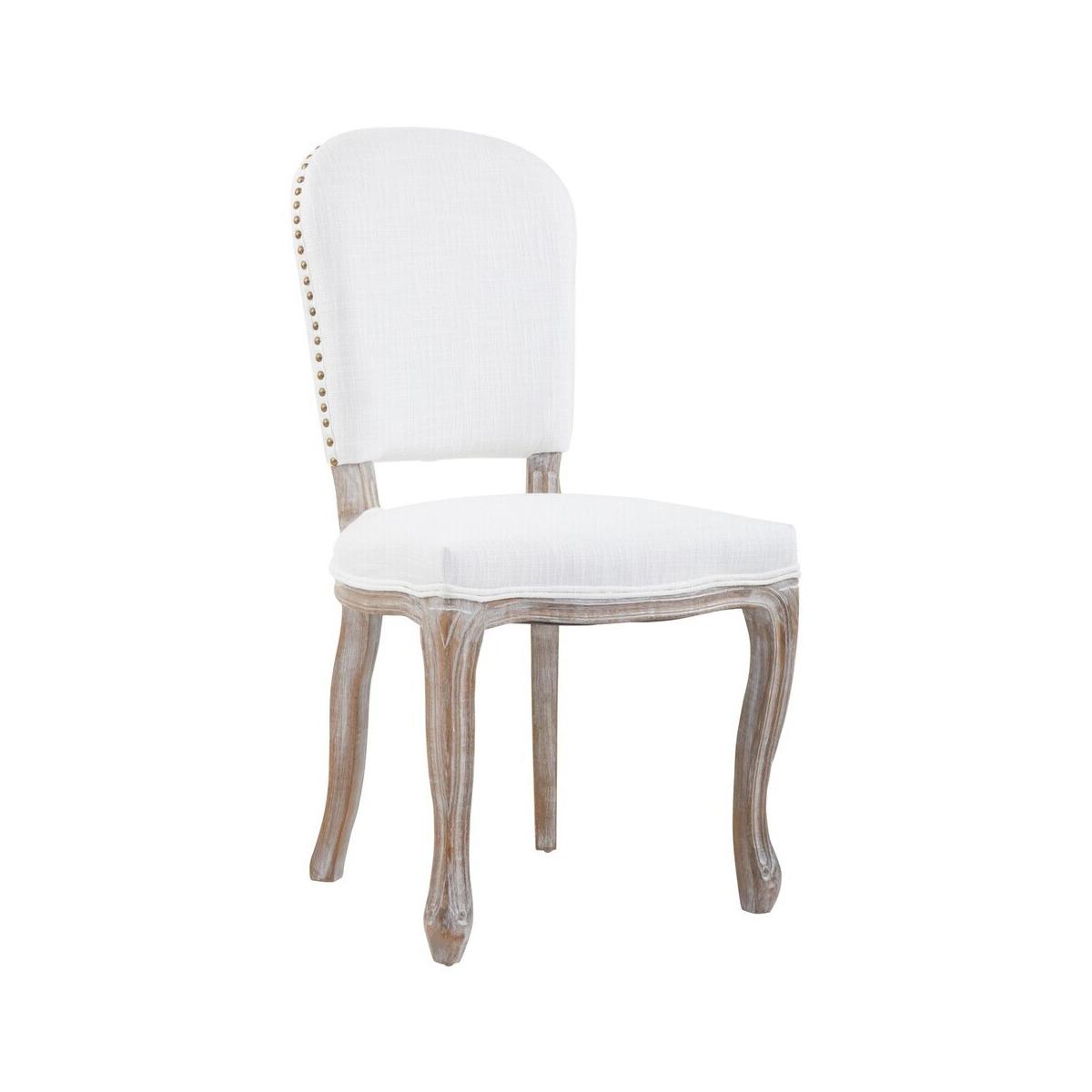 Kensington Townhouse Ivory Linen Dining Chair