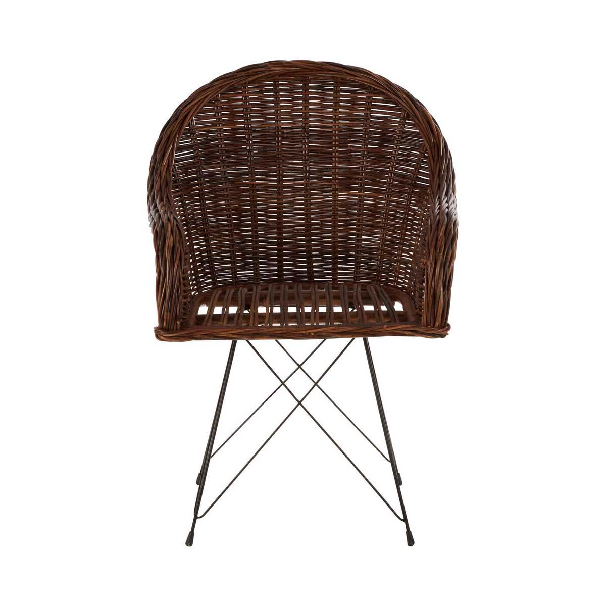 Manado Natural Croco Rattan Chair