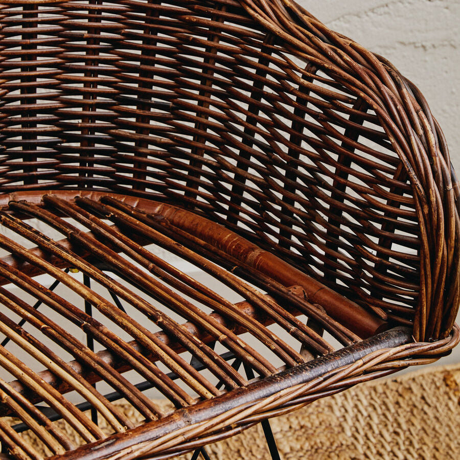 Manado Natural Croco Rattan Chair