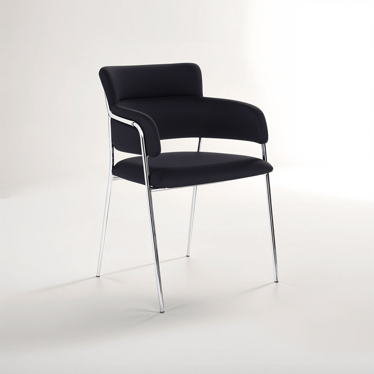Tamzin Black Velvet Dining Chair