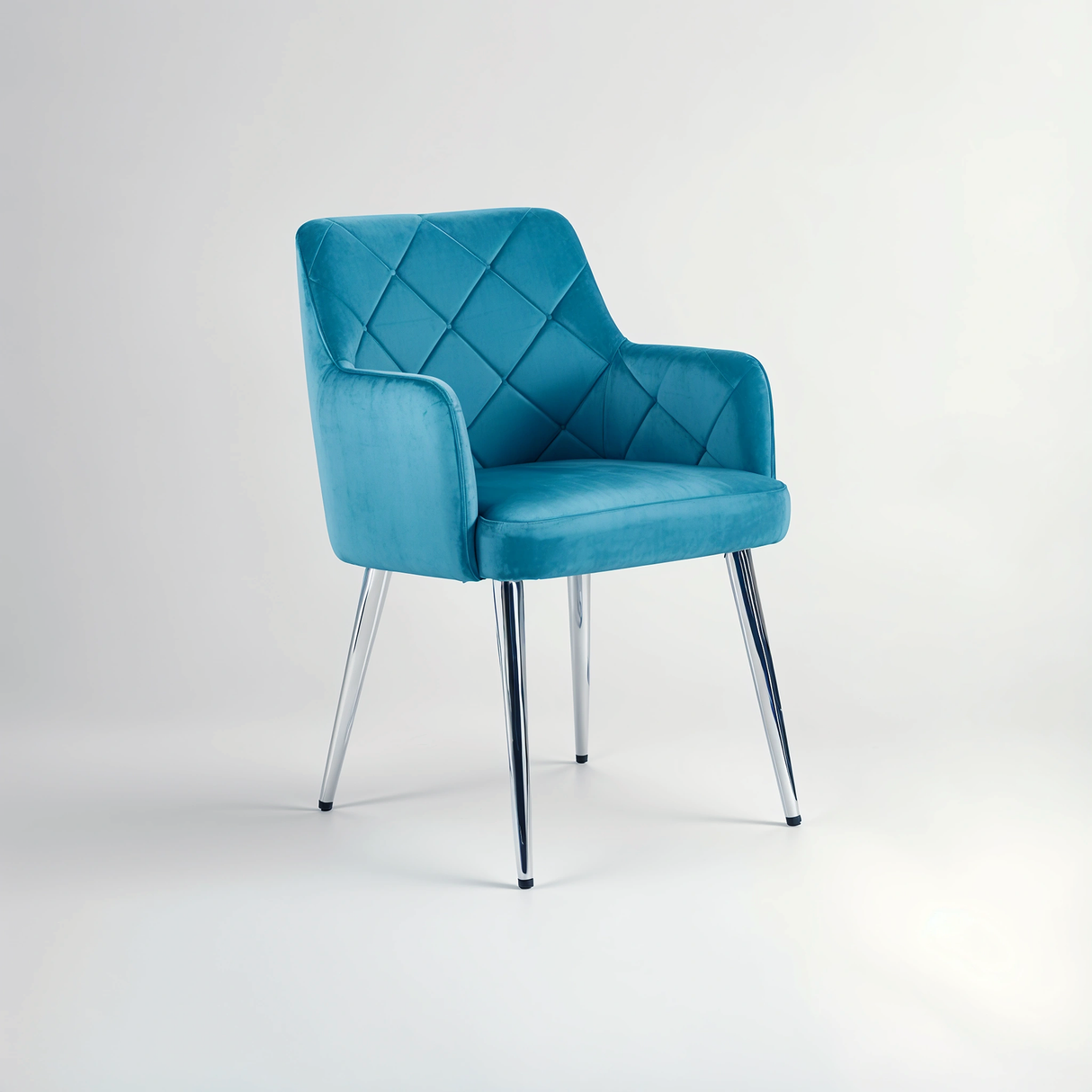 Tamzin Light Blue Splayed Dining Chair