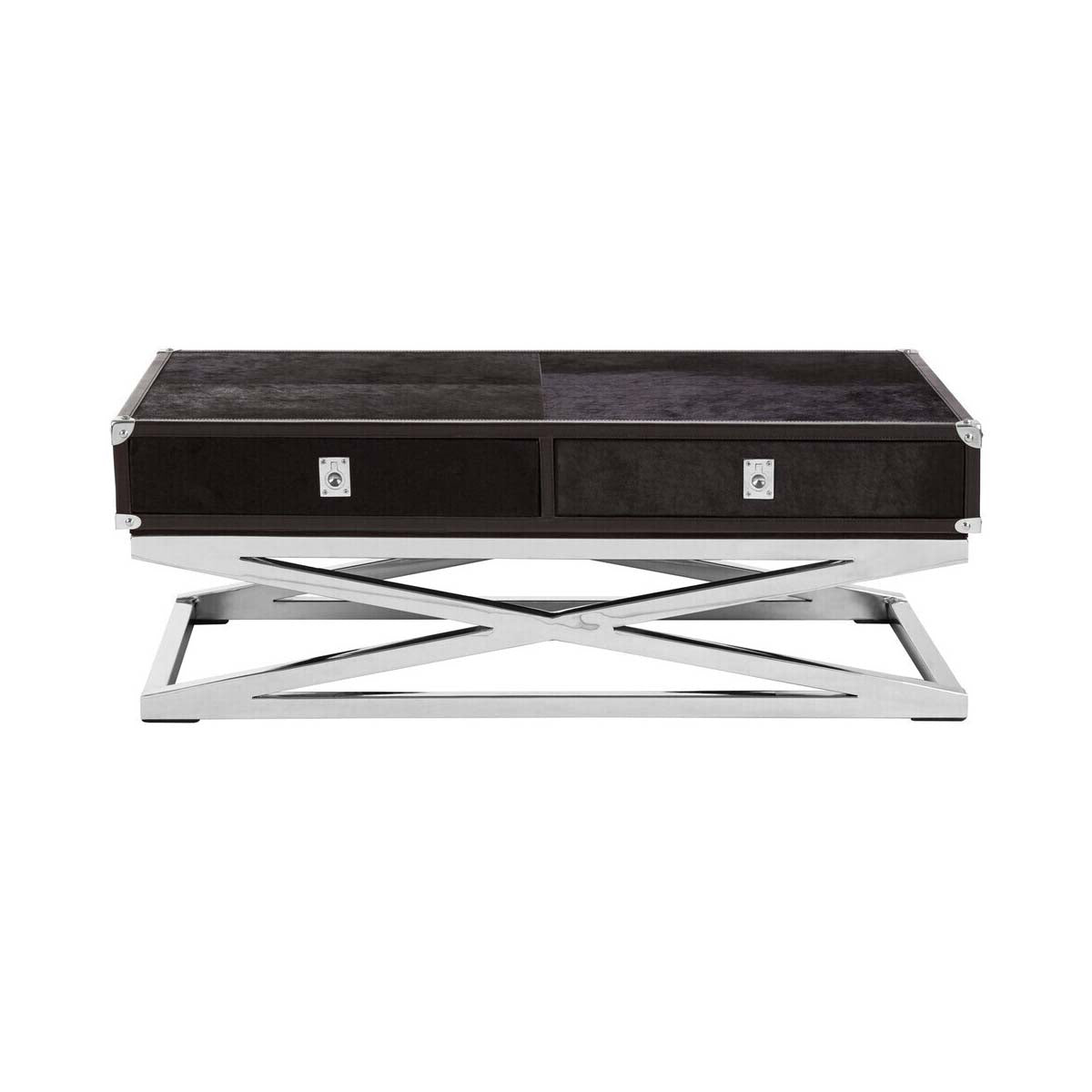 Kensington Townhouse Hair On Hide Coffee Table