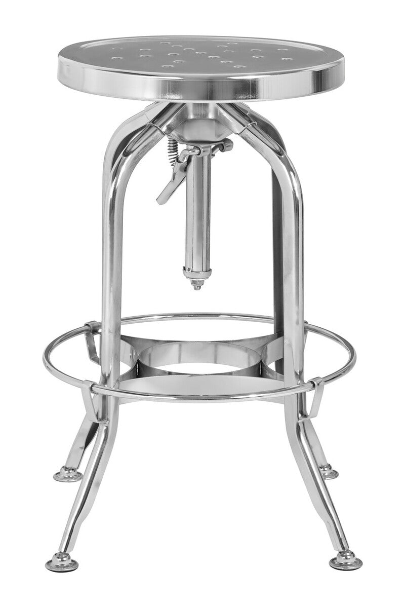 Gator Silver Adjustable Stool