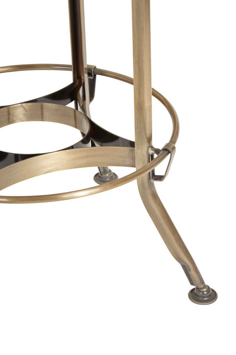 Gator Brass Adjustable Stool