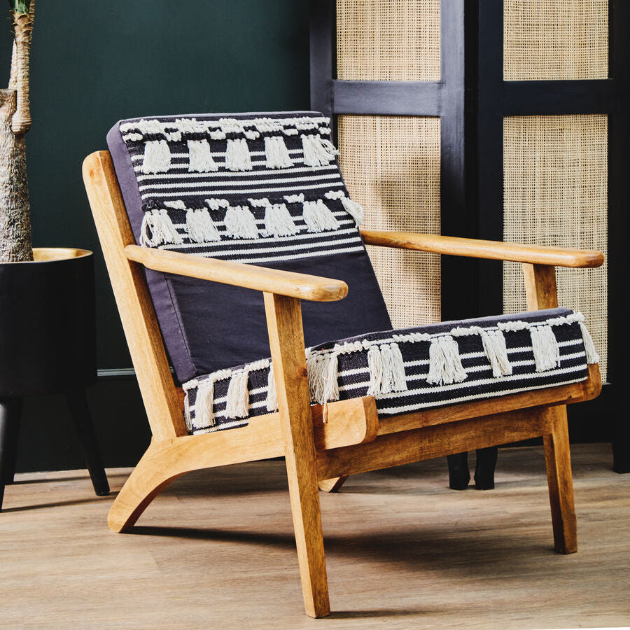 Cefena Textured Lounge Chair