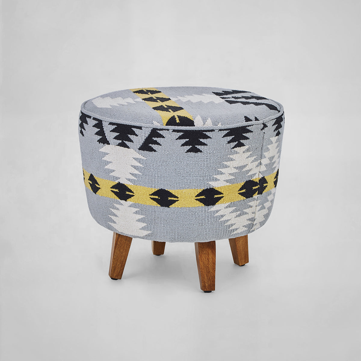 Cefena Round Footstool