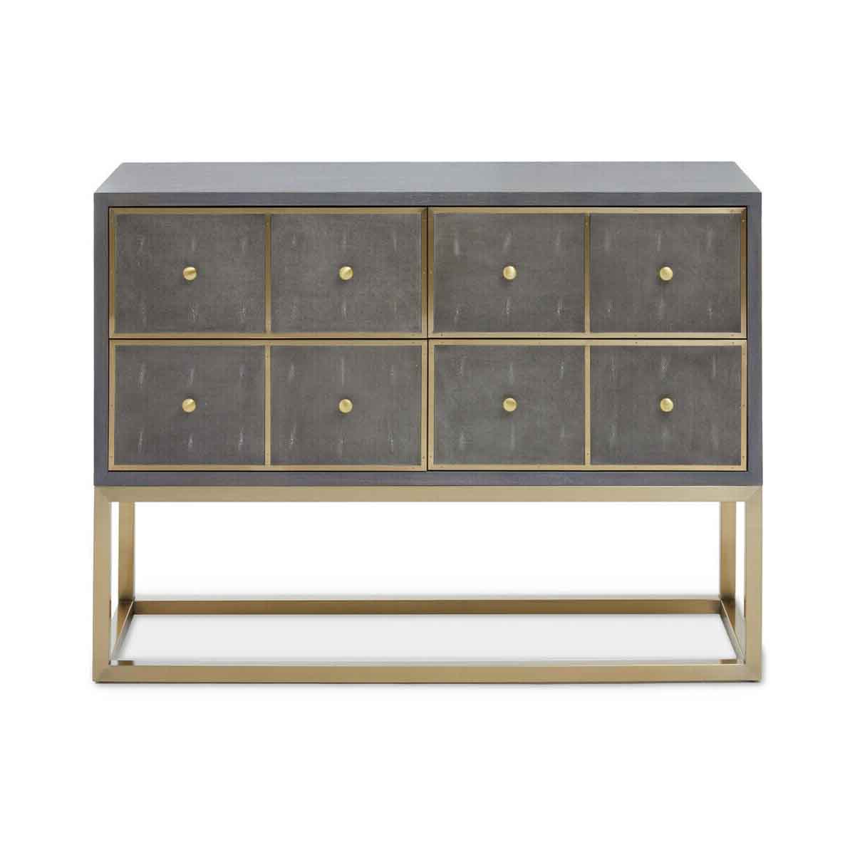 Deskey Four Drawer Console Table