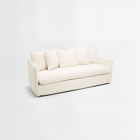Antibes 3 Seat Cream Sofa