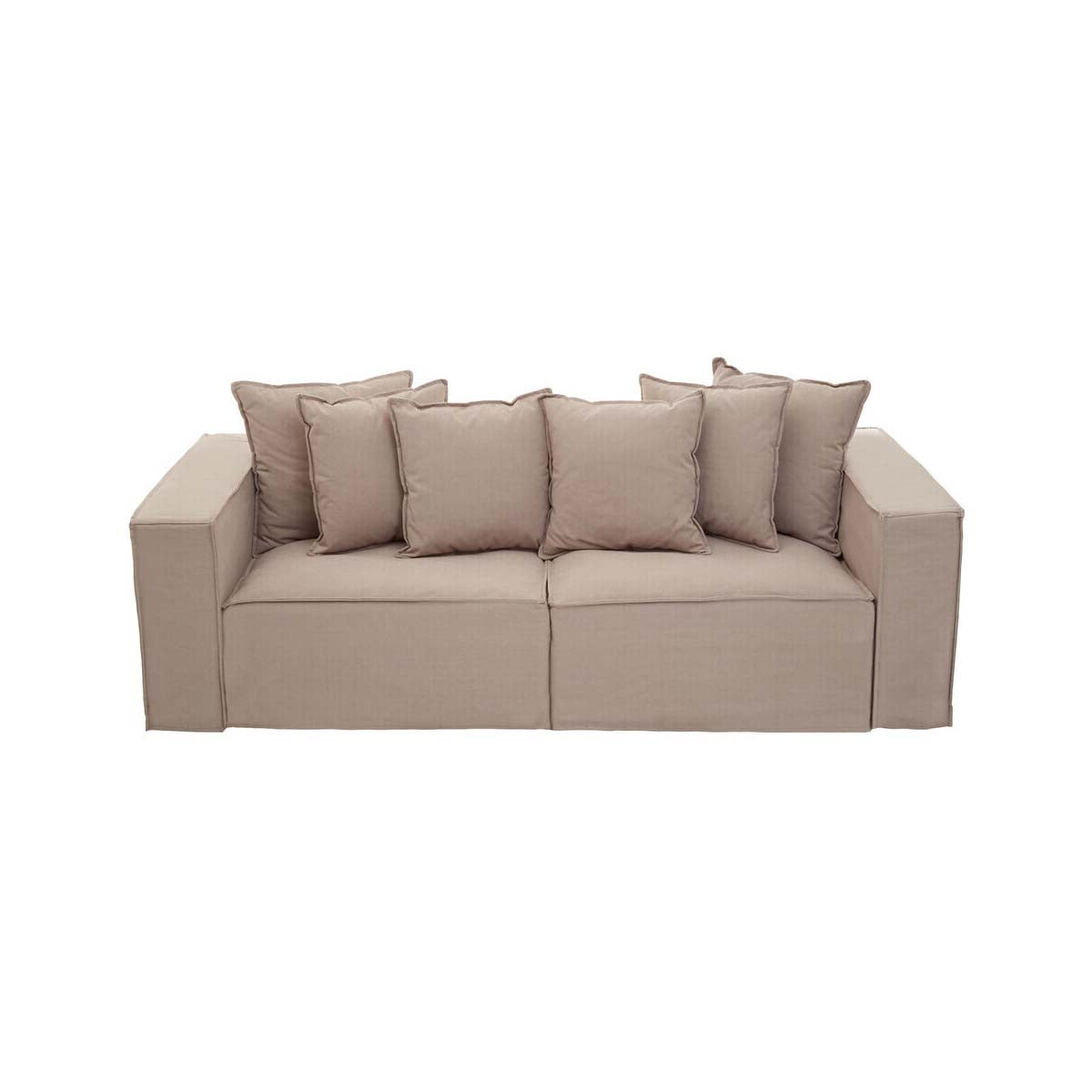 Marseille 3 Seat Grey Sofa