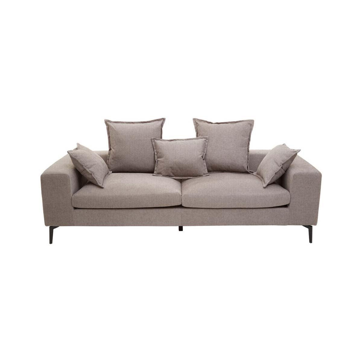 Avignon 3 Seat Grey Sofa