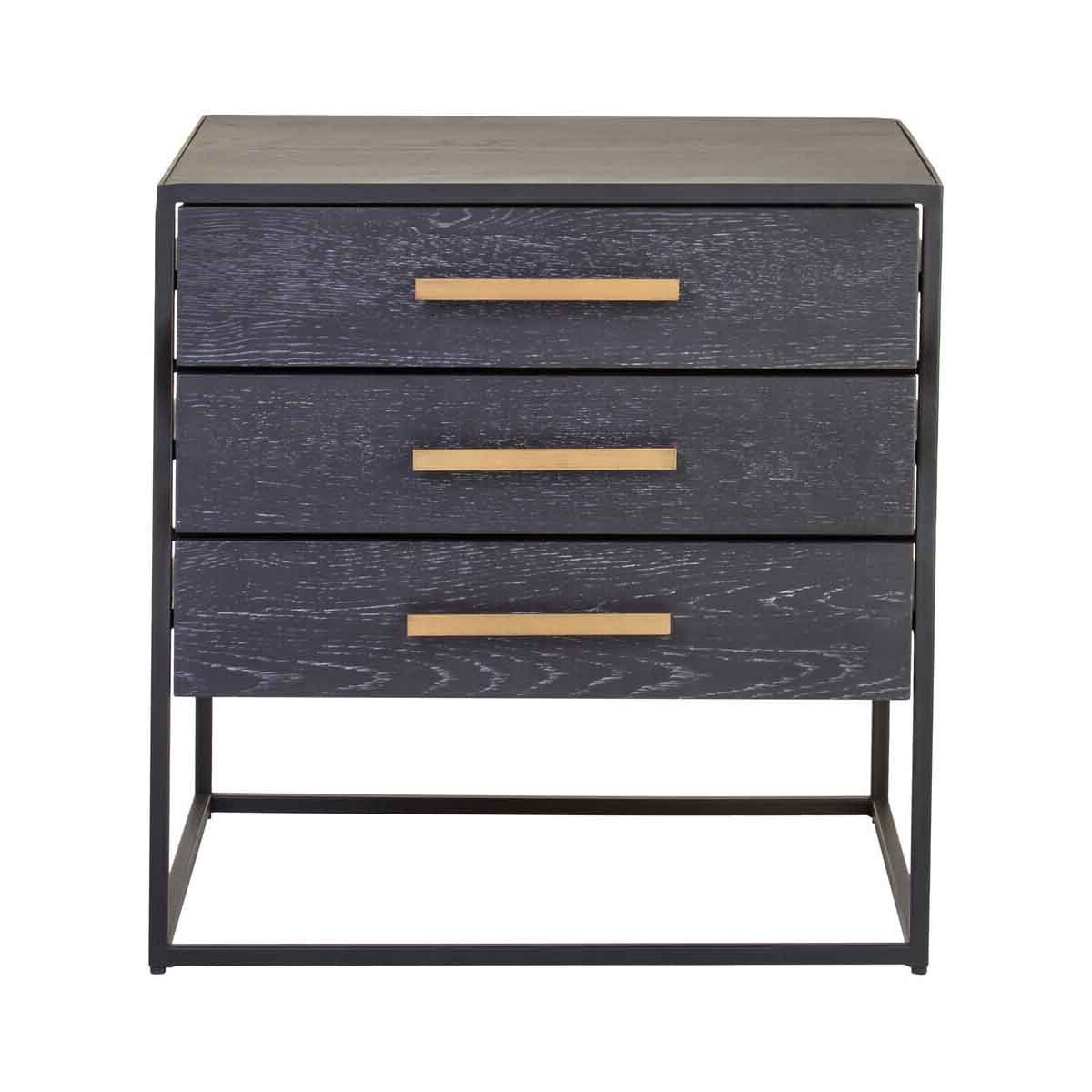Judd Three Drawer Side Table