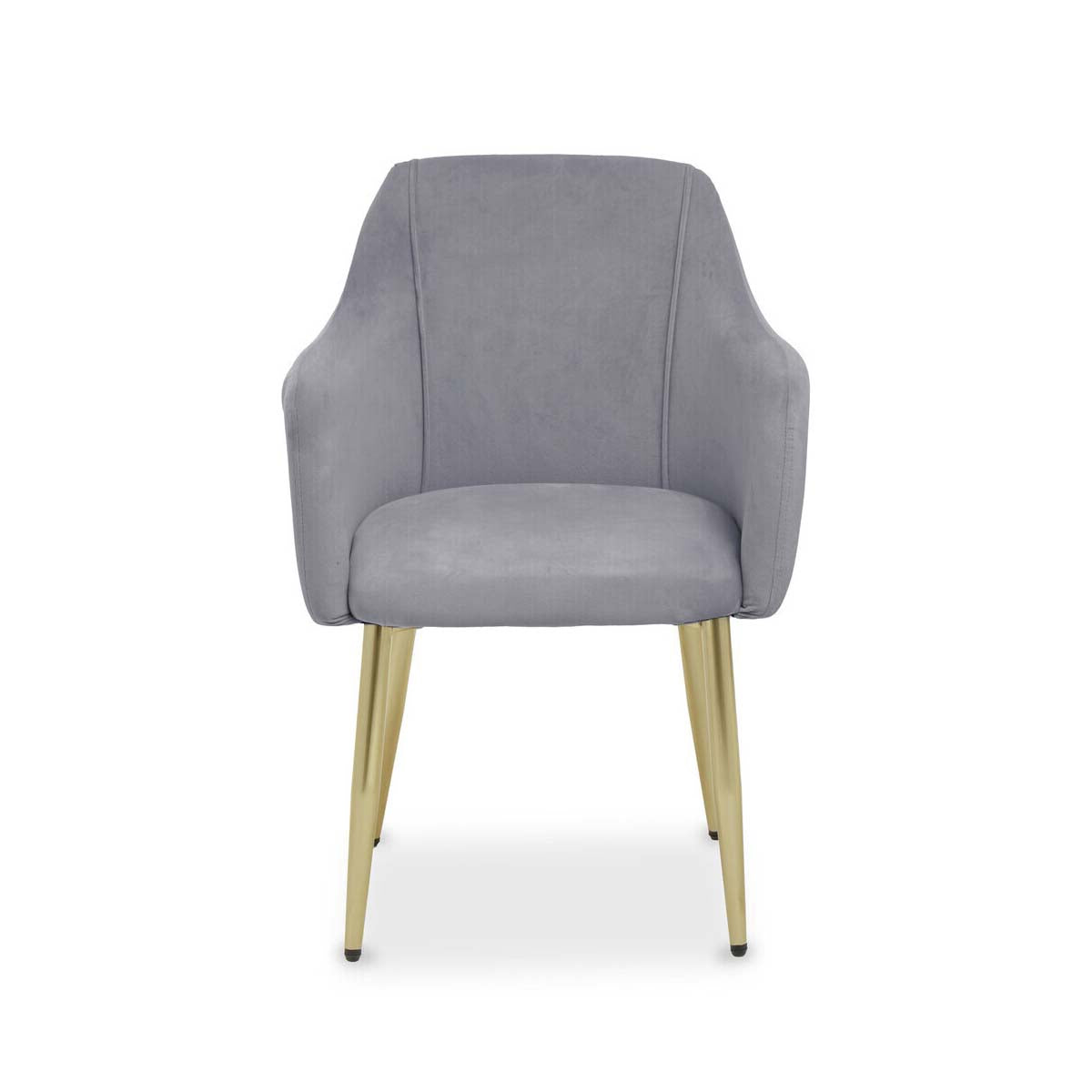 Darcy Grey Velvet Dining Chair