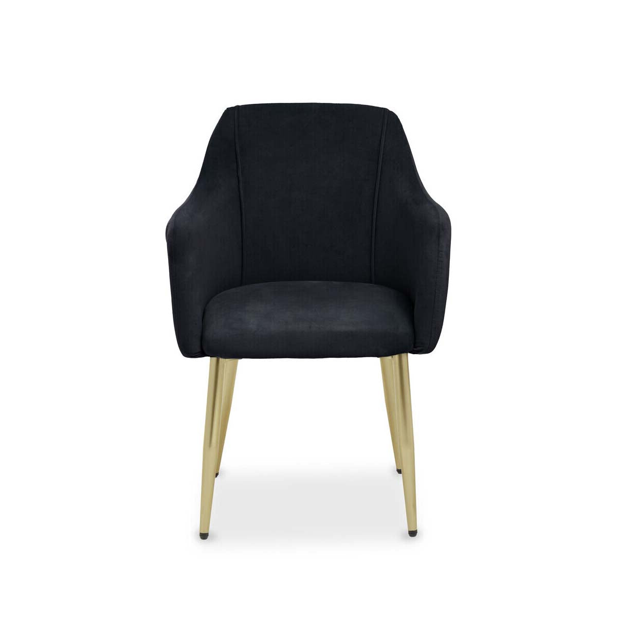 Darcy Black Velvet Dining Chair
