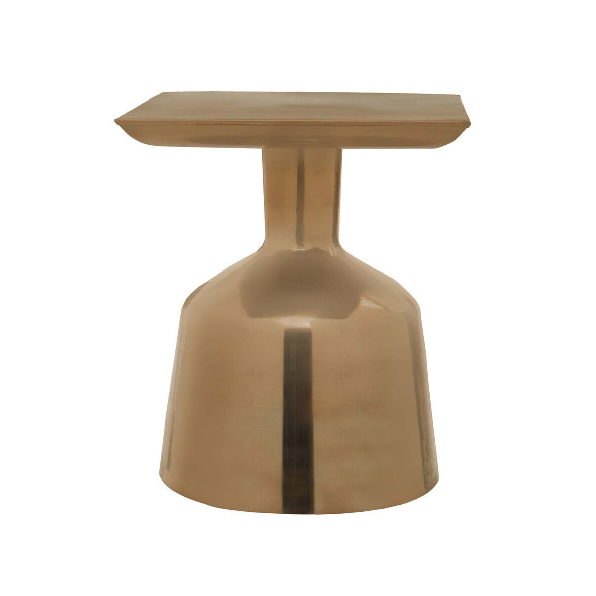 Pazo Gold Finish Side Table