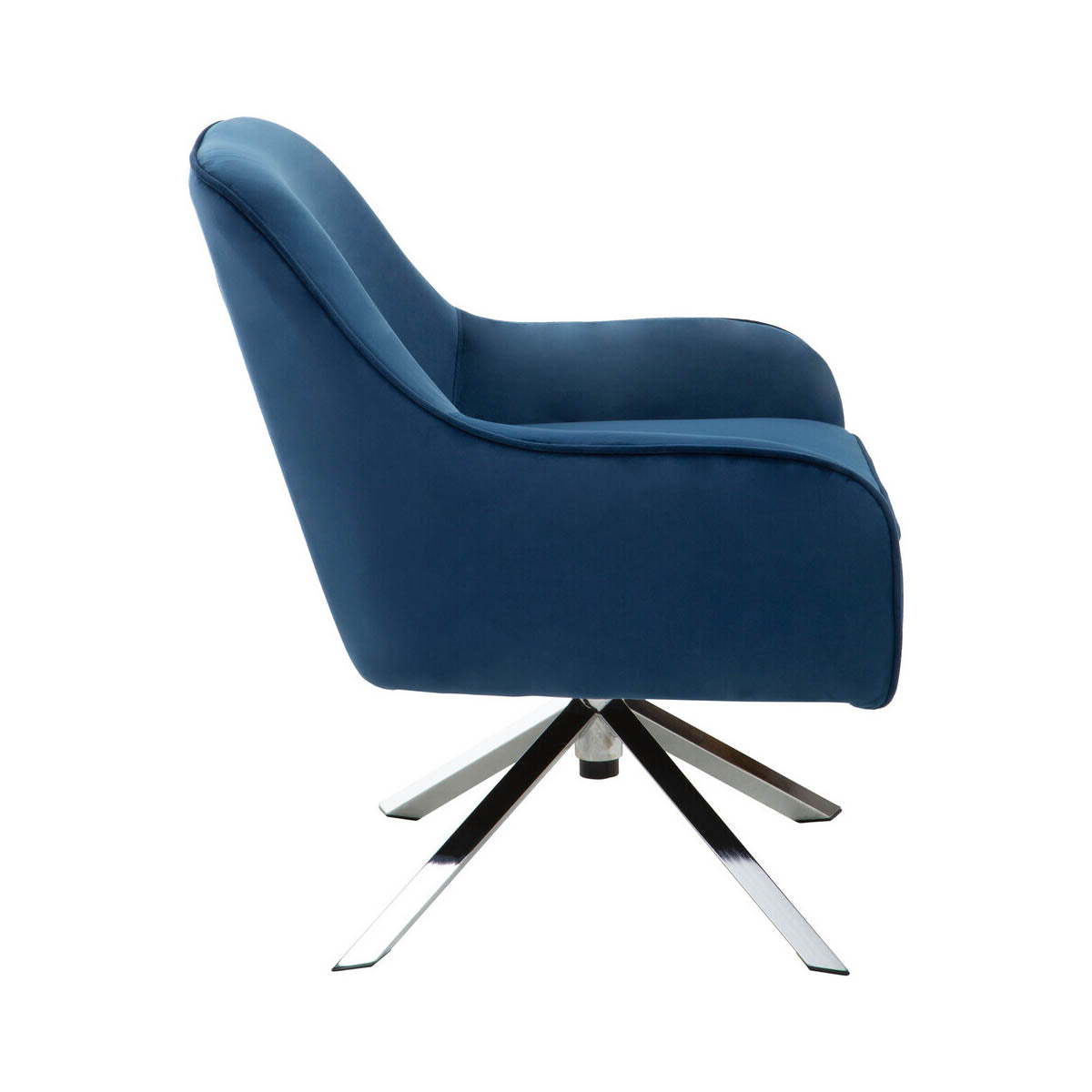 Avery Midnight Velvet Chair
