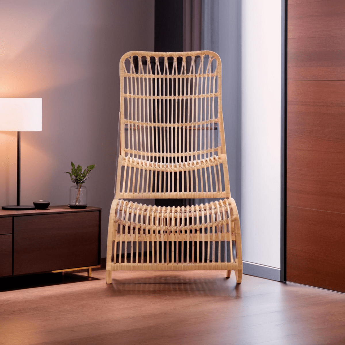 Manado Chair And Footstool