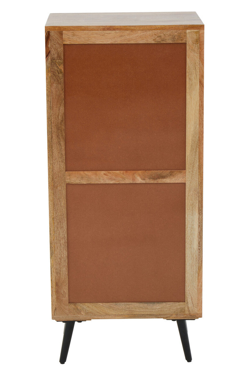 Boho Five Drawer Mango Wood Chest