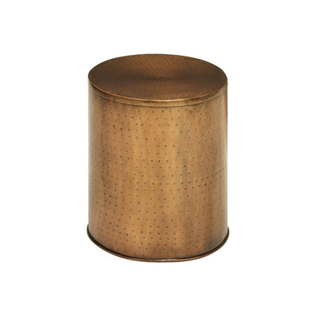 Arti Antique Brass Effect Side Table