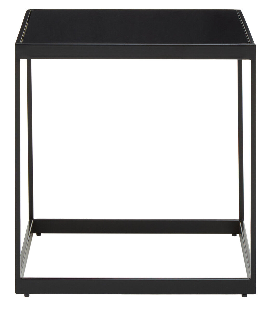 Genoa Matte Black End Table