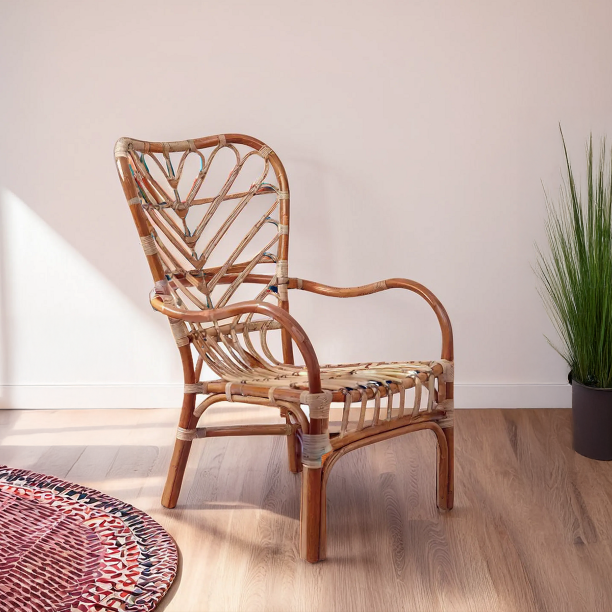 Java Natural Rattan Chair