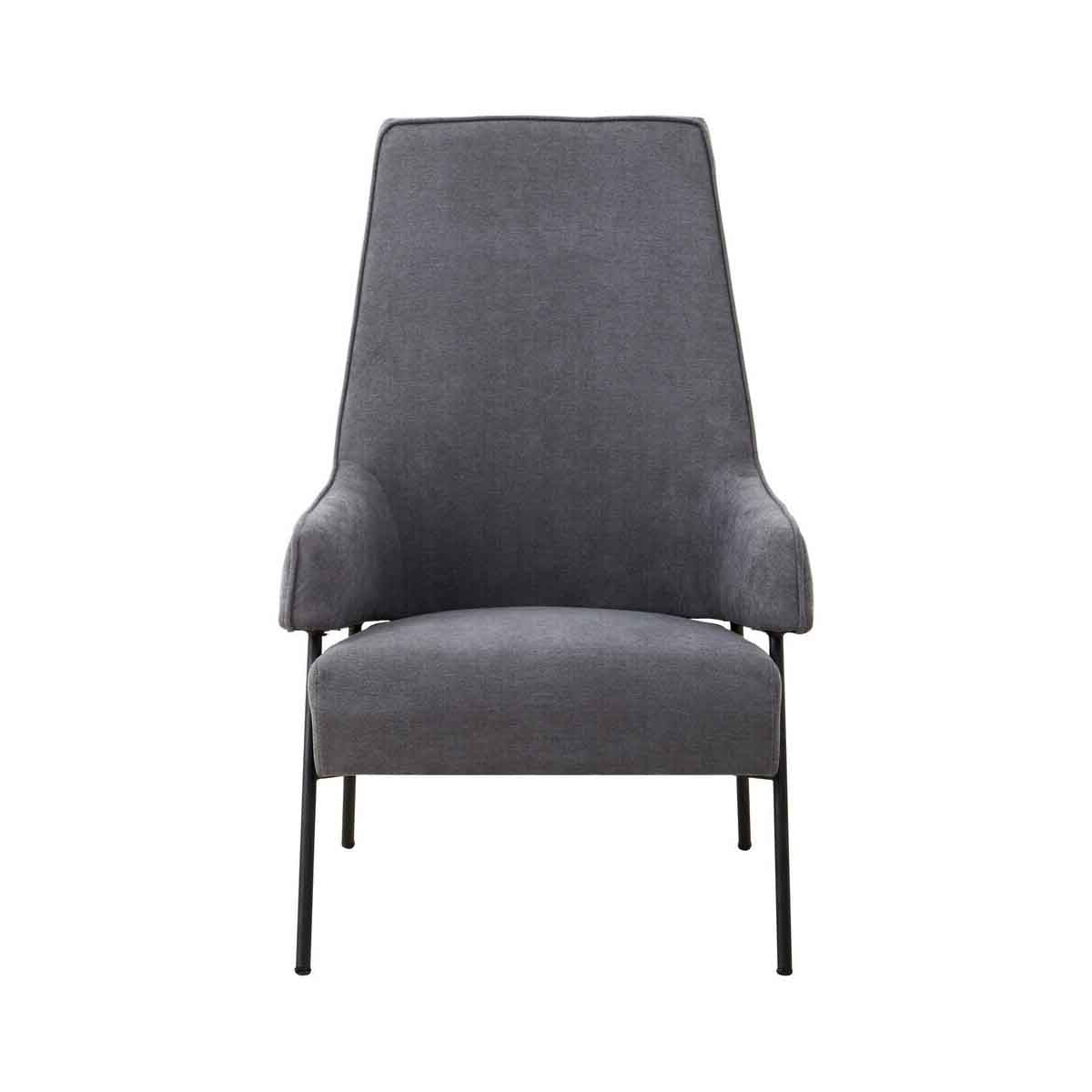 Henia Ash Velvet Chair
