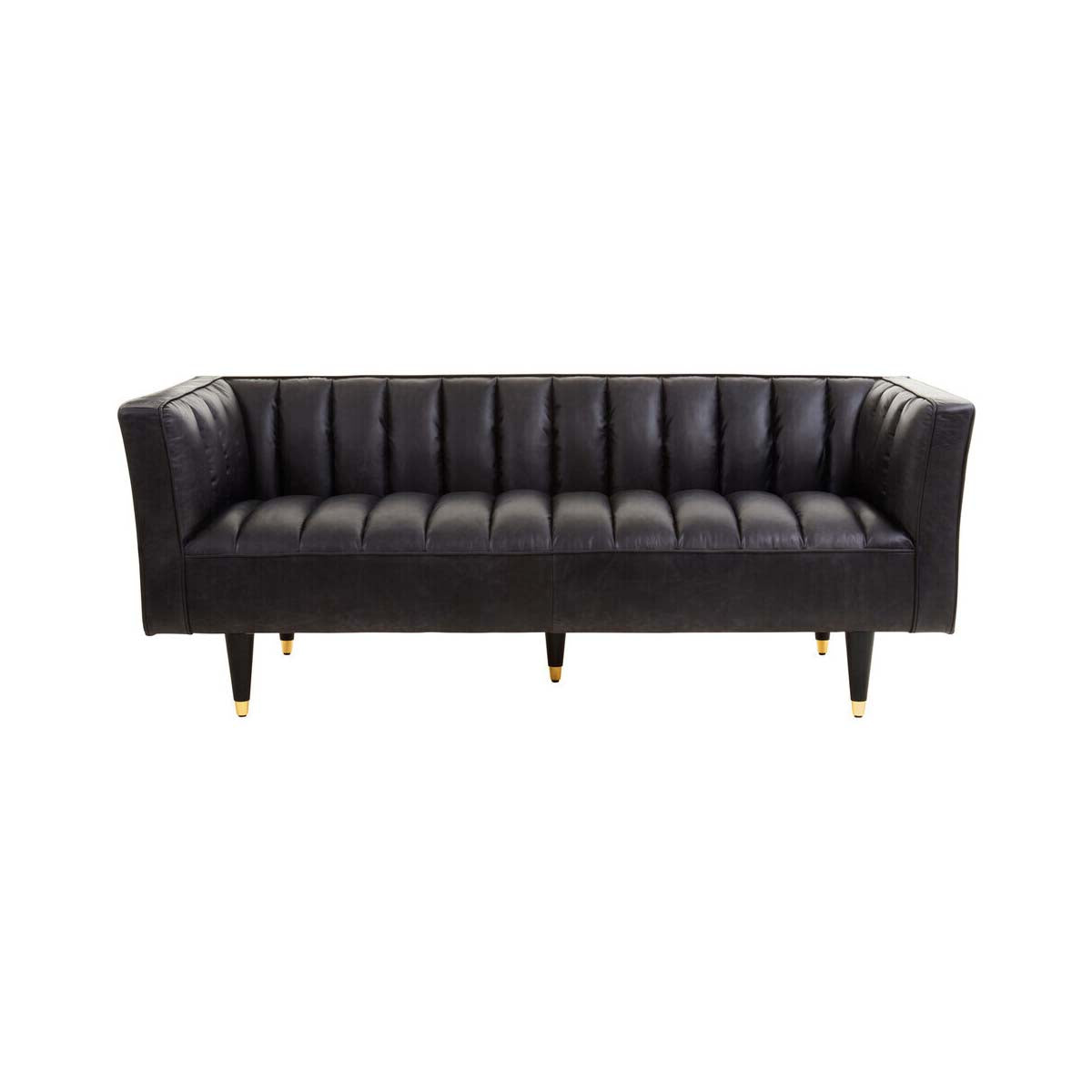 King Three Seater Sofa With Flared Arms