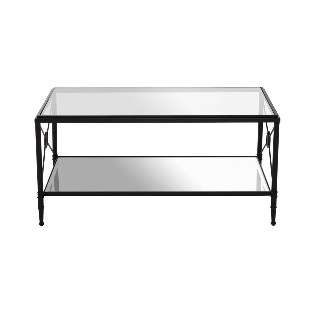 Axis Coffee Table With Black Finish Frame