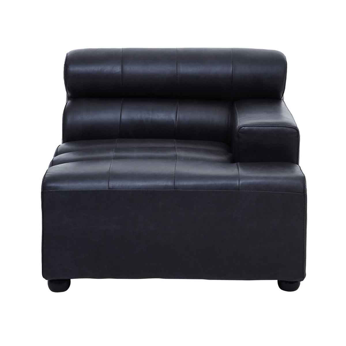 King Left Arm Leather Seat Sofa