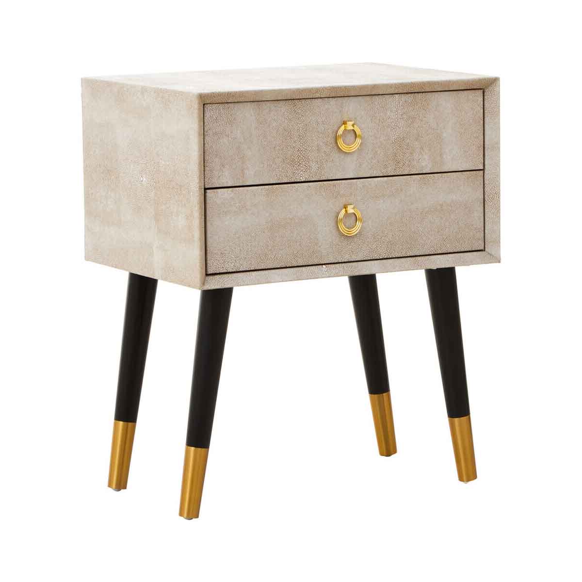 Cadio 2 Drawer Bedside Table