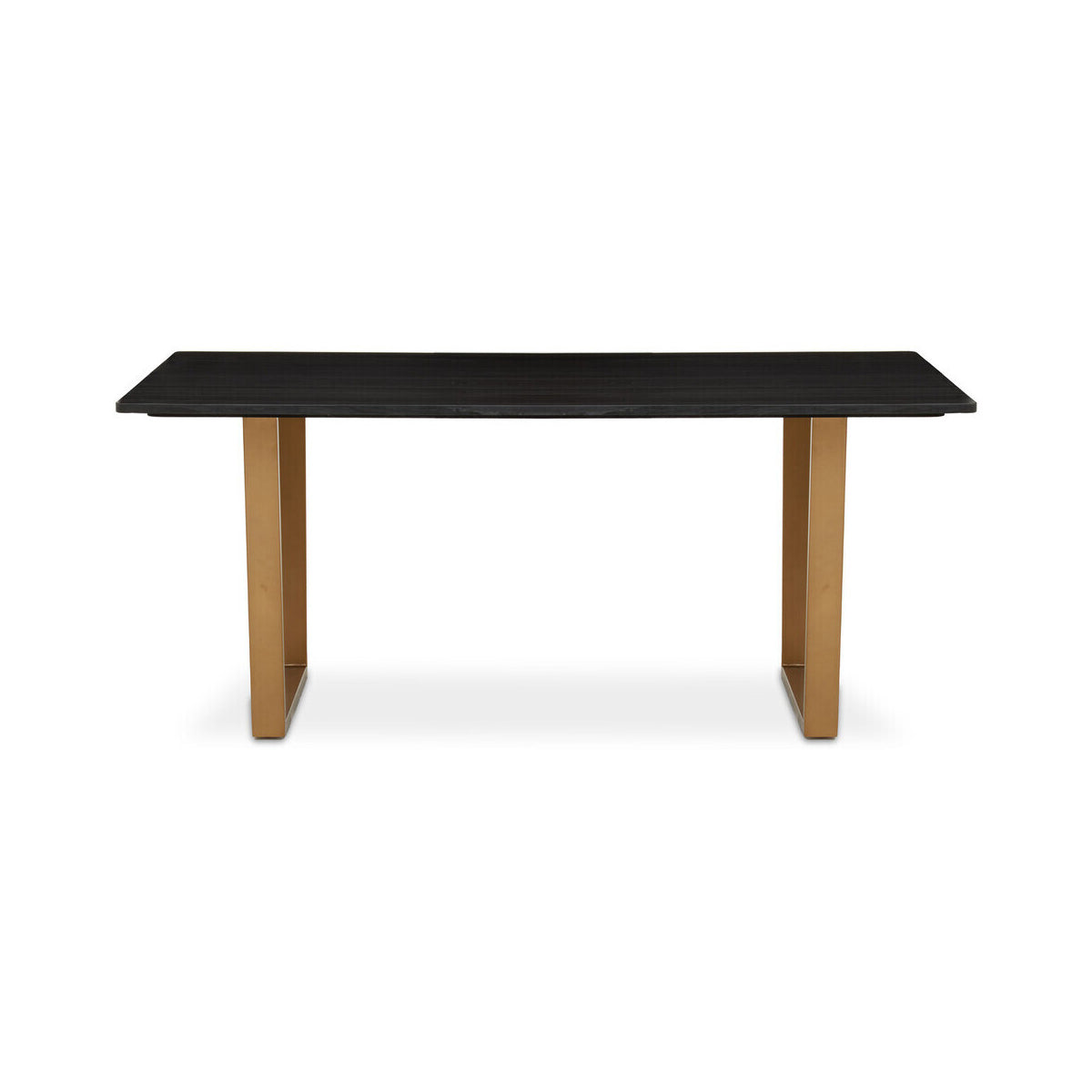 Varana Black Marble Top Rectangular Dining Table