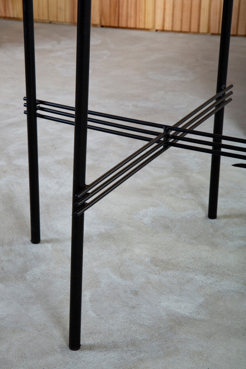 Mandoli Green Side Table