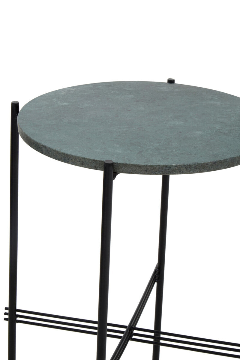 Mandoli Green Side Table