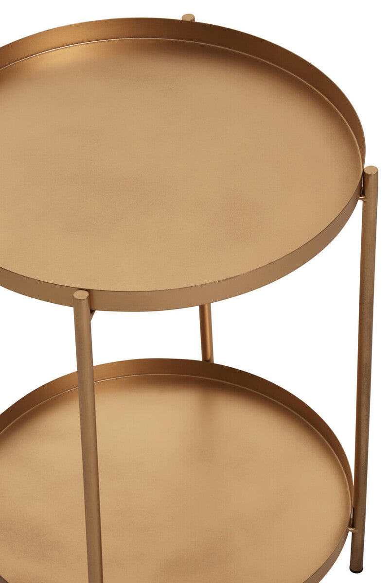 Mandoli Gold Side Table