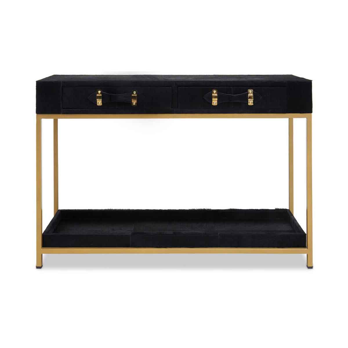 Kensington Townhouse Hair On Hide Console Table